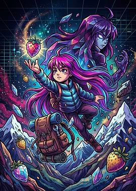 Celeste Game Fan Art Illustration