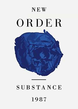 New Order Substance 1987 Album Cover