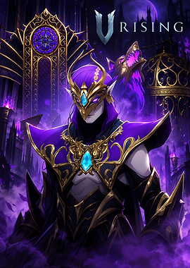 V Rising Vampire Lord Poster