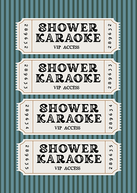 Shower Karaoke VIP Access Tickets