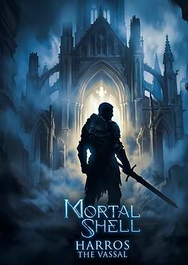 Mortal Shell Harros The Vassal Poster
