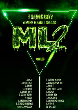 YoungBoy Never Broke Again ML2 Album Cover