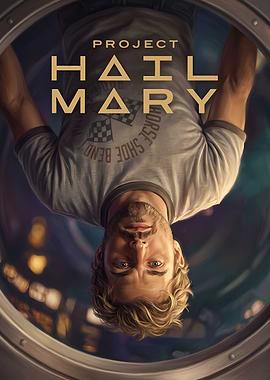 Project Hail Mary Book Cover Art