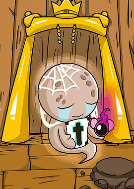The Binding of Isaac Ghost Character