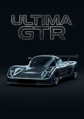 Ultima GTR Sports Car Poster