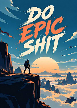 Do Epic Shit Motivational Poster