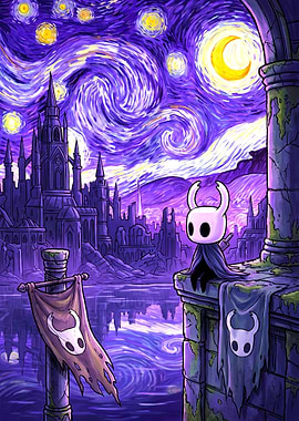 Hollow Knight Starry Night Mashup