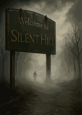 Welcome to Silent Hill Sign