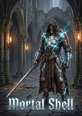 Mortal Shell Knight with Lightning