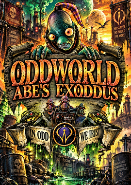 Oddworld Abe's Exoddus Game Poster