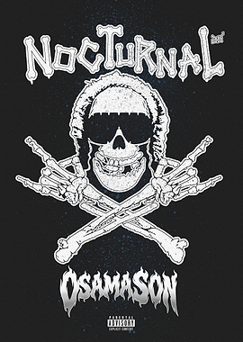 Osamason Nocturnal Album Cover Art