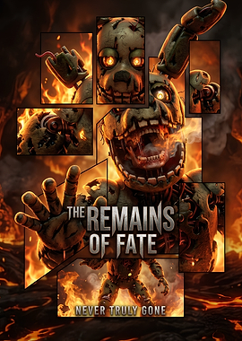The Remains of Fate Springtrap Poster