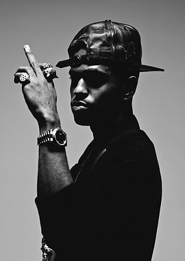 Big Sean Portrait Poster