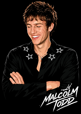 Malcolm Todd Portrait Illustration