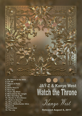 Watch the Throne Album Poster