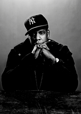 Jay-Z Portrait Poster