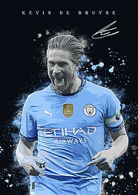 Kevin De Bruyne Poster