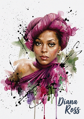 Diana Ross Portrait