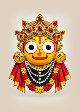 Goddess Subhadra Deity Portrait