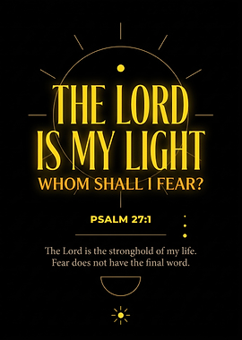 The Lord Is My Light Poster