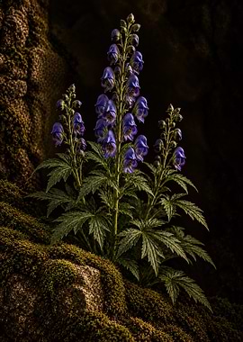 Wolfsbane - Monkshood Flowers