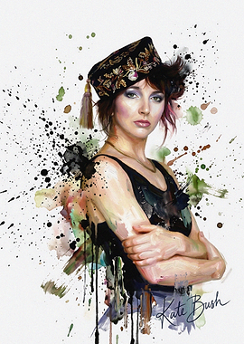 Kate Bush Portrait Art