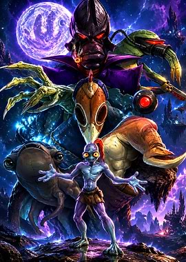 Oddworld Soulstorm Character Poster