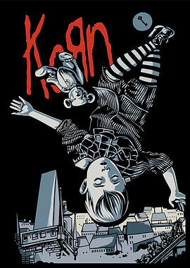 Korn Band Logo and Falling Boy