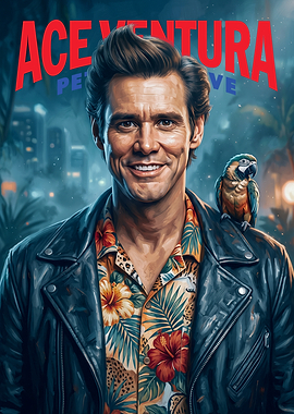 Ace Ventura Pet Detective Poster