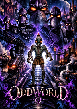 Oddworld Abe's Oddysee Game Poster