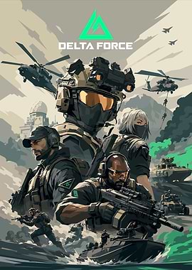Delta Force Game Key Art