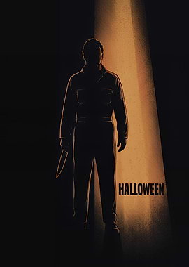 Michael Myers Halloween Minimalist Poster
