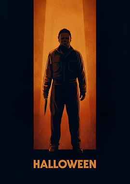Michael Myers Halloween Movie Poster
