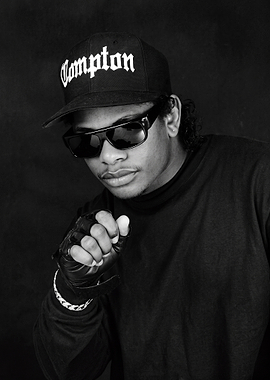 Eazy-E Portrait Poster