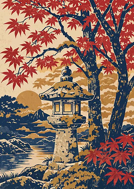Dawn Beneath the Maple