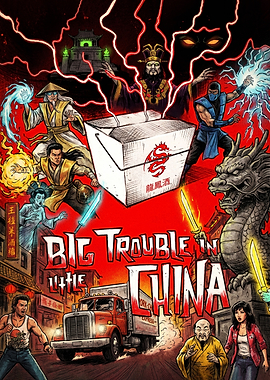 Big Trouble in Little China Poster