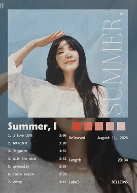 Summer, I Music Album Cover Art
