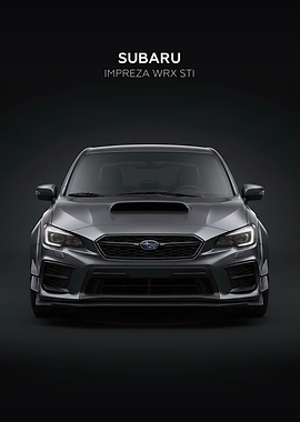 Front Car Subaru Impreza WRX STI