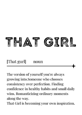 That Girl Definition