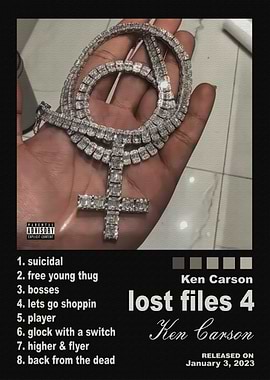 Ken Carson Lost Files 4 Album Cover