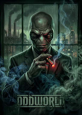 Oddworld Glukkon Executive Portrait
