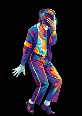 Michael Jackson Pop Art Portrait