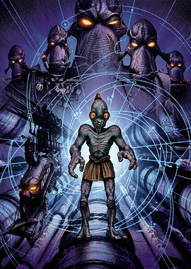 Oddworld Abe's Oddysee Game Art
