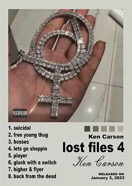 Ken Carson Lost Files 4 Poster
