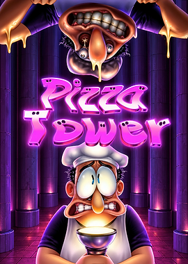 Pizza Tower Peppino Spaghetti Poster