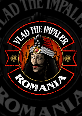 Vlad the Impaler Romania Emblem