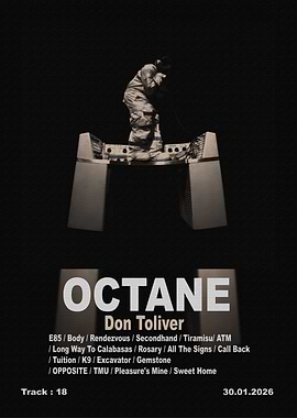 Don Toliver Octane Album Poster