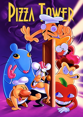 Pizza Tower Game Poster