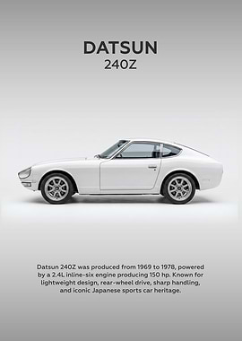 Side Car Datsun 240Z Minimalist