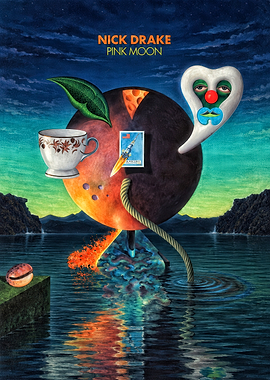 Nick Drake Pink Moon Album Art